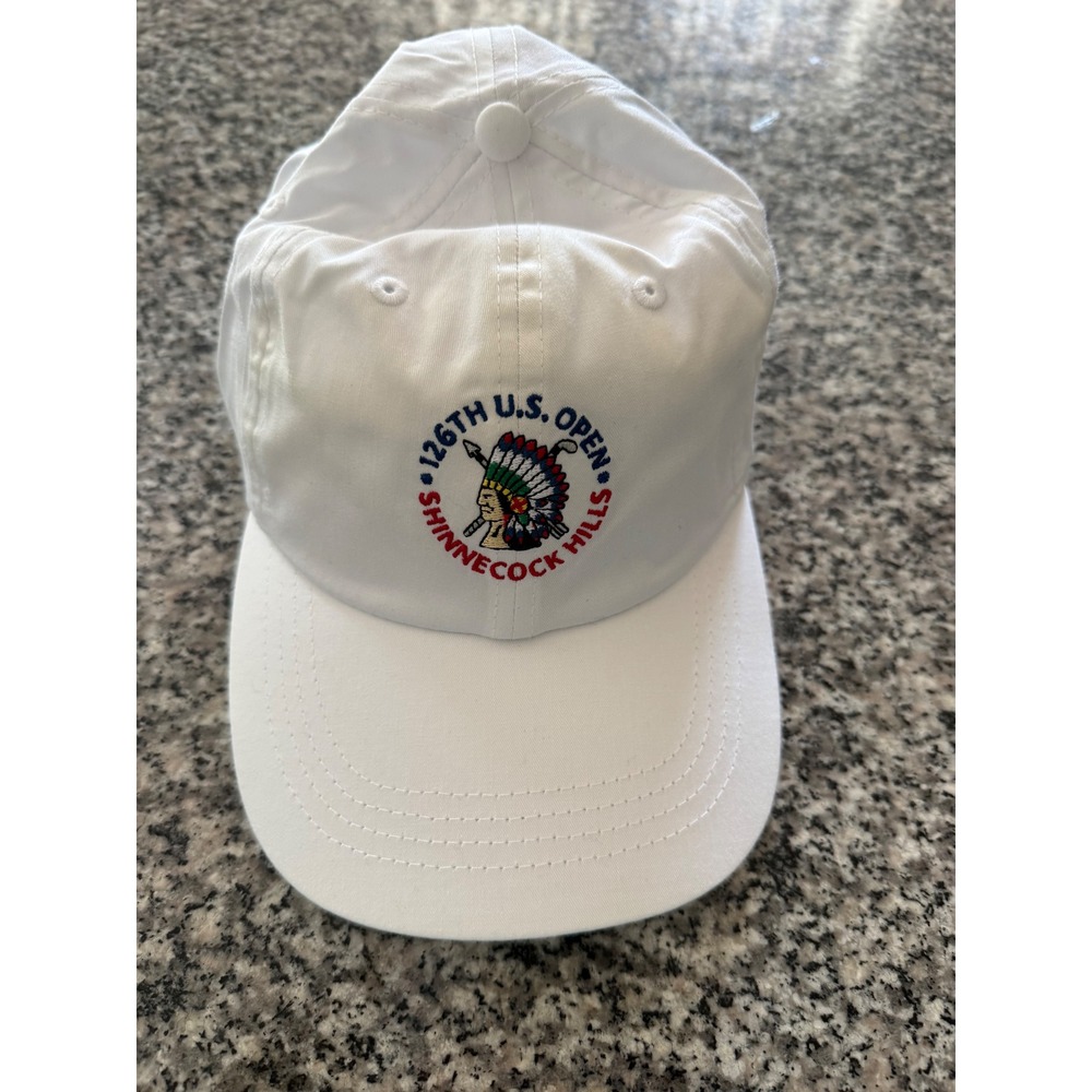 Peter Millar US Open Shinnecock Hills Hat Mens OSFA White New USGA Member